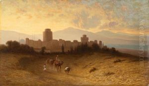 Vue Du Chateau Des Sept Tours A Constantinople Vue Du Chateau Des Sept Tours A Constantinople