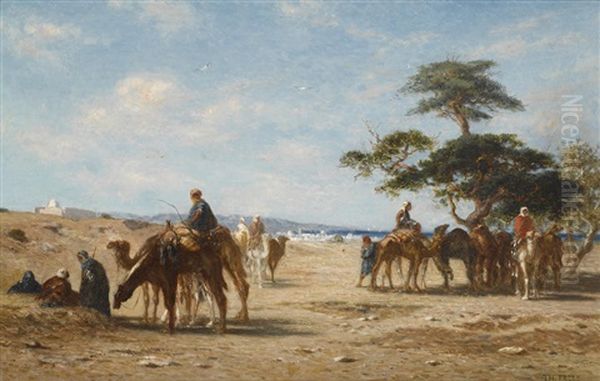 A Desert Encampment - view 1