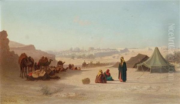 View Of Jerusalem From The North, Facing Damascus Gate - view 1