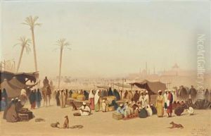 The Market by Charles Theodore Frere