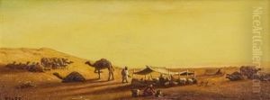 Desert Camp by Charles Theodore Frere