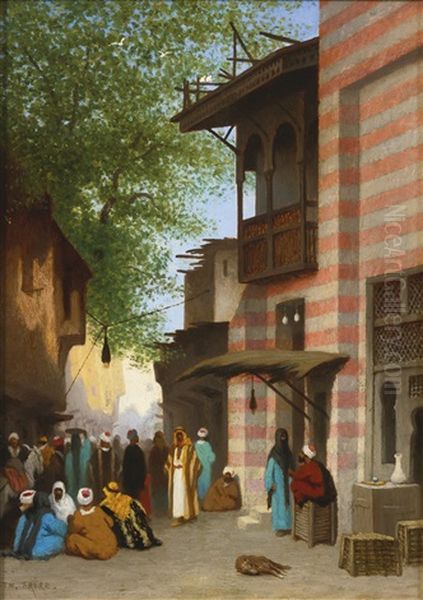 A Street Scene, North Africa - view 1