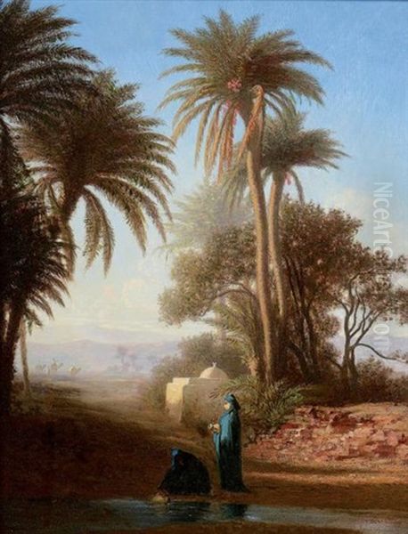Femmes Dans Un Oasis - view 1