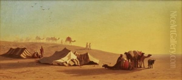 A Halt In The Desert - view 1