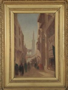 Rue Du Caire by Charles Theodore Frere