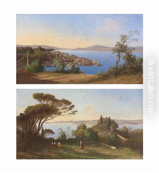 Views Of The Bosphorus (pair) - view 1