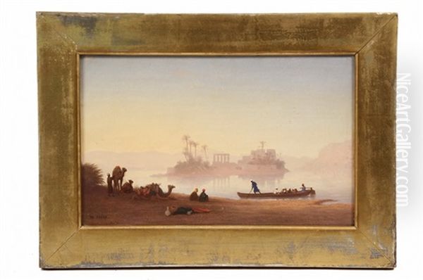 Philae-temple, Nile River, Egypt - view 1