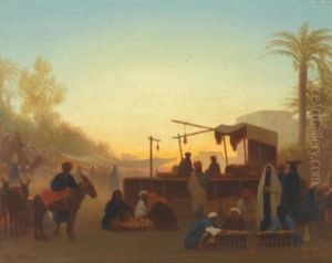 Marche Au Caire by Charles Theodore Frere