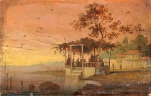 Coucher De Soleil En Orient