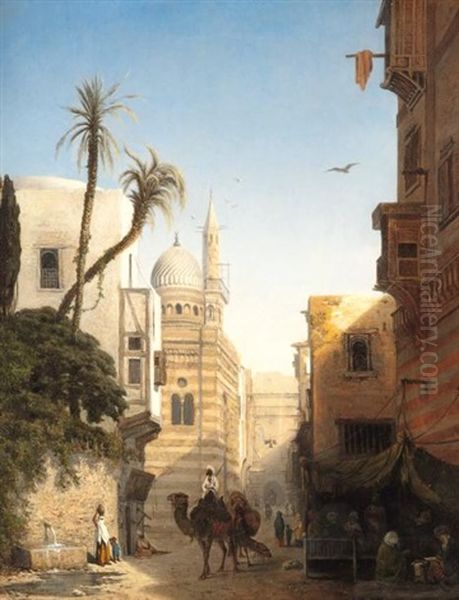 Caravaniers Dans Les Rues Du Caire - view 1