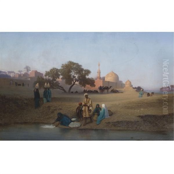 A Village Along The Nile Near Cairo - view 1