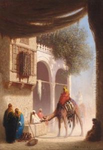 Une Fontaine Au Caire, Egypte