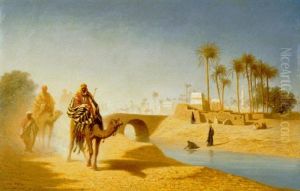 Caravane A Minieh (haute Egypte)