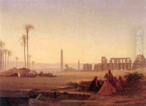 Ruines De Karnak A Thebes by Charles Theodore Frere