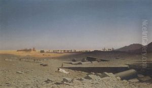 Ruines De Palmyre by Charles Theodore Frere