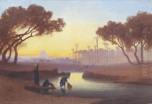 Tomb Of Mehemet Ali, Cairo by Charles Theodore Frere