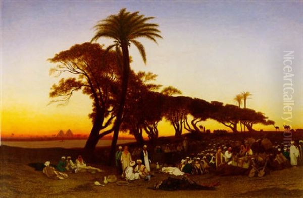 Twilight Near Cairo - view 1