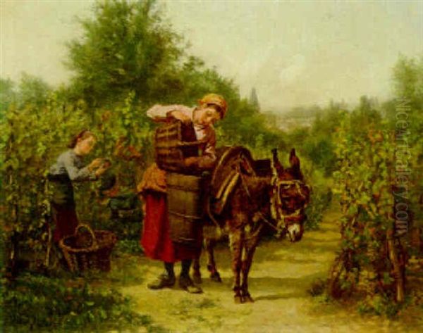 The Grape Pickers - view 1