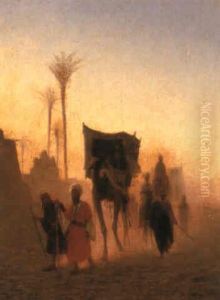 Arabes En Voyage/haute Egypte by Charles Theodore Frere