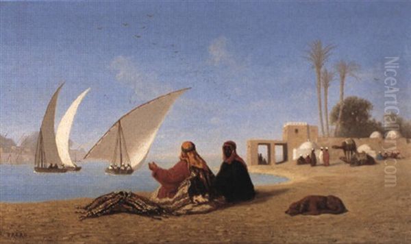 Bords Du Nil A Souffech (?), Haute-egypte - view 1