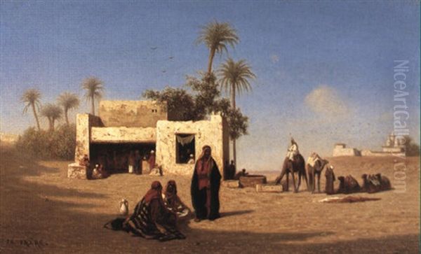 Un Cafe A Bal,an,, Haute-egypte - view 1