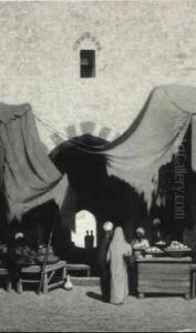 The Market Place by Charles Theodore Frere