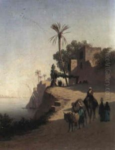 Manfalout (haute-egypte). Bords Du Nil