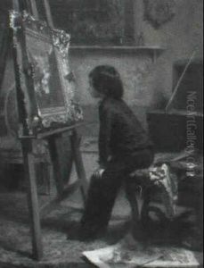 Le Petit Connoisseur by Charles Theodore Frere