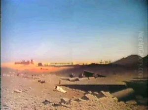 The Ruins At Palmyra by Charles Theodore Frere