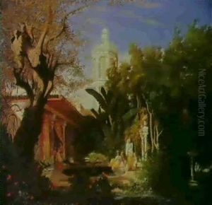 Piger Og Born I Harems-have by Charles Theodore Frere