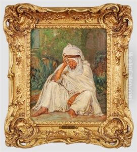 Meditation by Jean Jules Frere
