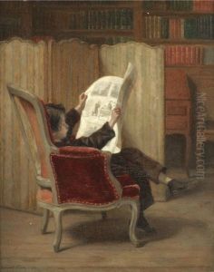 Le Jeune Universitaire; Le Petit Journaliste by Pierre Edouard Frere
