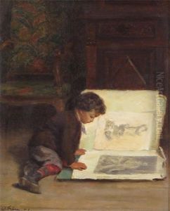 The Connoiseur by Pierre Edouard Frere
