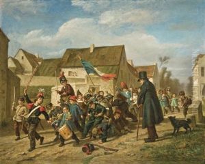 The Children's Parade by Pierre Edouard Frere