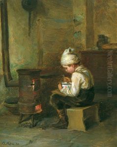 Supper Time by Pierre Edouard Frere