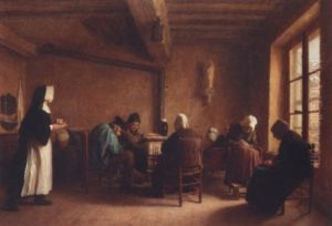 The Alms by Pierre Edouard Frere