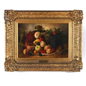 Still Life With Fruit by William Charles Anthony Frerichs