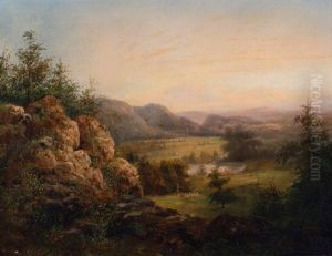 North Carolina Landscape by William Charles Anthony Frerichs