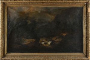Waterfall by William Charles Anthony Frerichs