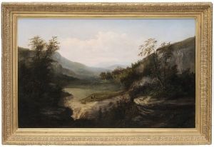 Breaking Light In The Mountains by William Charles Anthony Frerichs