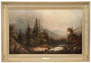 North Carolina Landscape by William Charles Anthony Frerichs