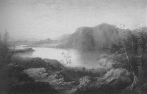 Crow's Nest On The Hudson by William Charles Anthony Frerichs