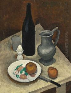 Nature Morte A L'oeuf by Roger de La Fresnaye