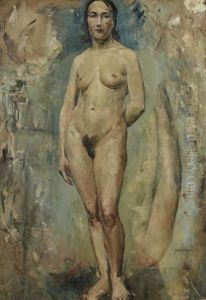 Nu Academique, Femme Debout by Roger de La Fresnaye
