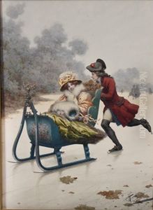 Sleigh Ride by Giuseppe Aureli
