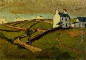 Les Maisons Blanches A Audierne by Roger de La Fresnaye