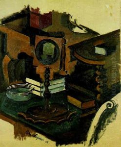 Etude Pour La Vie Conjugale: Le Coin De Table by Roger de La Fresnaye
