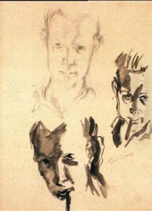 Les Trois Tetes by Roger de La Fresnaye
