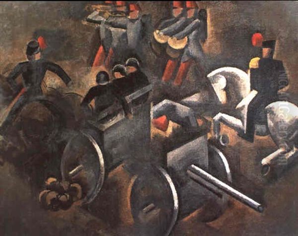 L'artillerie by Roger de La Fresnaye