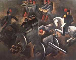 L'artillerie by Roger de La Fresnaye